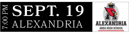ALEXANDRIA,SEPT. 19,7:00 P