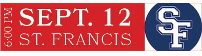 ST. FRANCIS,SEPT. 12,6:00 P