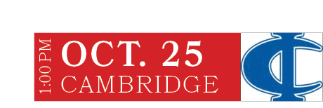 CAMBRIDGE,OCT. 25,1:00 P