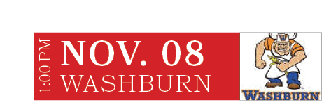 WASHBURN,NOV. 08,1:00 P