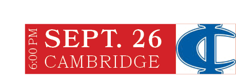 CAMBRIDGE,SEPT. 26,6:00 P