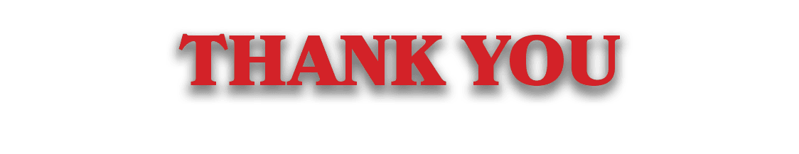 THANK YOU