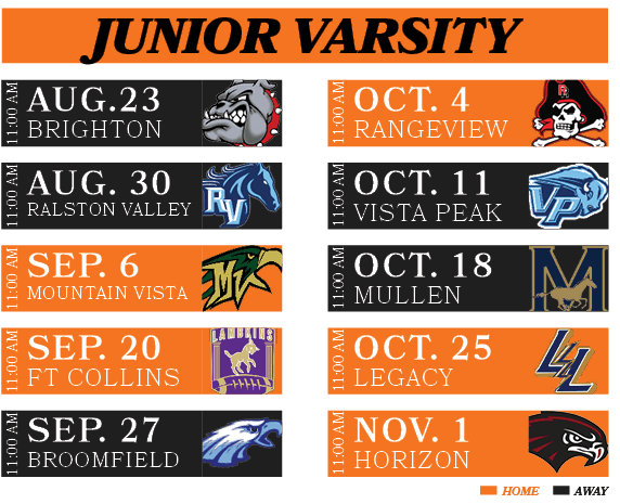 JUNIOR VARSITY,,AWAY,HOM