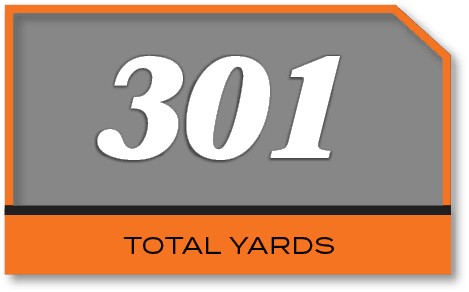 301,total yard