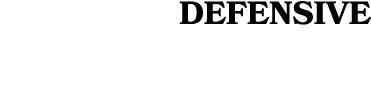 defensive 