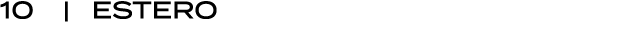 10 | ESTERO
