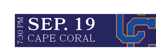 cape coral,SEP. 19,7:30 P