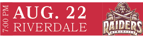 riverdale,aug. 22,7:00 P