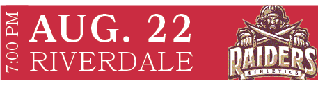 riverdale,aug. 22,7:00 P