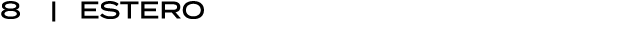 8 | ESTERO