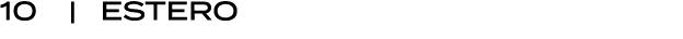 10 | ESTERO