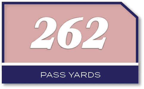 262,pass yard