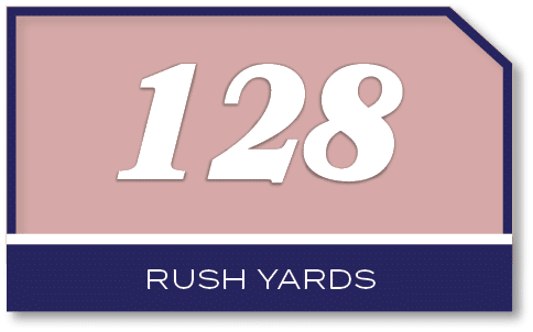128,rush yard