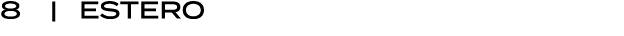 8 | ESTERO