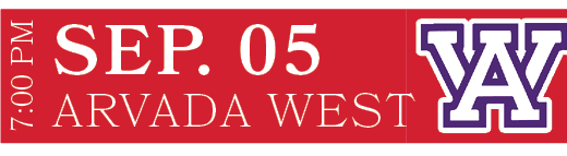 ARVADA WEST,SEP. 05,7:00 P