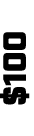 $100