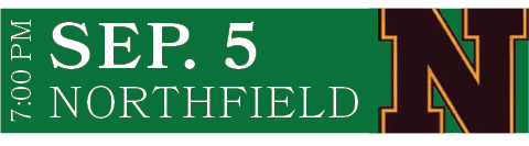 NORTHFIELD,SEP. 5,7:00 P