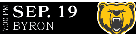 BYRON,SEP. 19,7:00 P