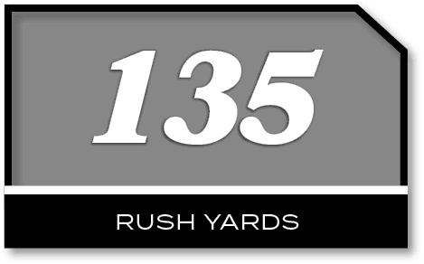 135,rush yard