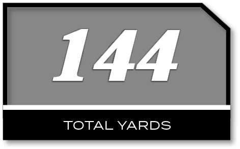 144,total yard