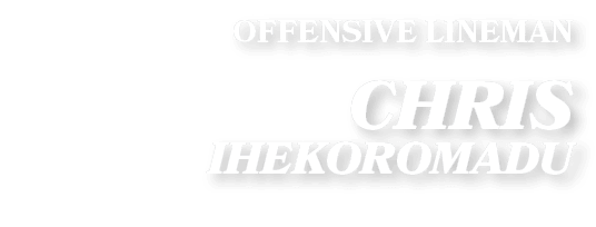 Offensive Lineman Chris Ihekoromadu 