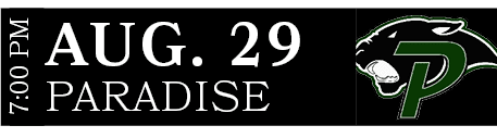 PARADISE,AUG. 29,7:00 P