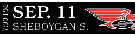 Sheboygan S.,Sep. 11,7:00 P