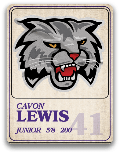 junior 5’8 200,lewis,cavon,4