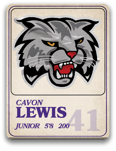 junior 5’8 200,lewis,cavon,4