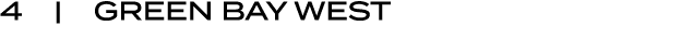 4 | Green Bay West