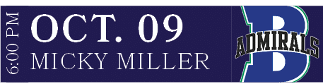 MICKY MILLER,OCT. 09,6:00 PM