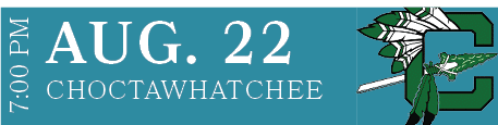 CHOCTAWHATCHEE,AUG. 22,7:00 P