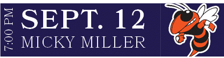 MICKY MILLER,SEPT. 12,7:00 P