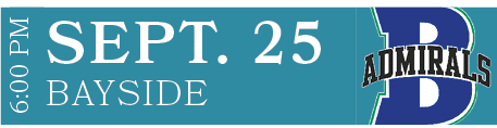 BAYSIDE,SEPT. 25,6:00 P