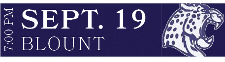 BLOUNT,SEPT. 19,7:00 P