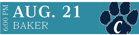 BAKER,AUG. 21,6:00 P