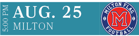 MILTON,AUG. 25,5:00 P