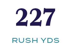 RUSH YDS,22