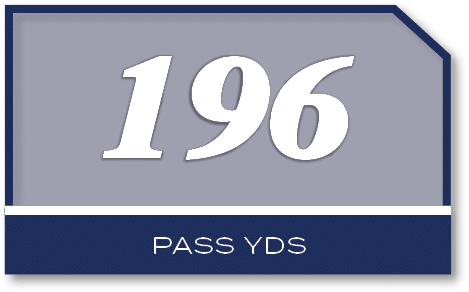 196,PASS yd
