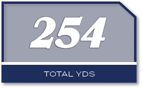 254,total yd