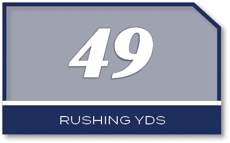 49,rushing yd