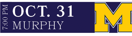 MURPHY,OCT. 31,7:00 P
