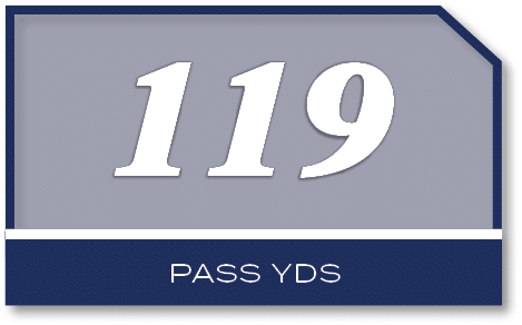 119,PASS yd