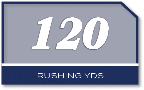 120,rushing yd