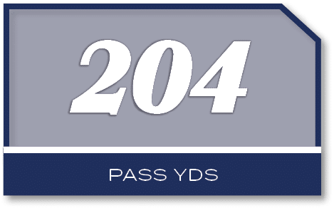 204,PASS yd