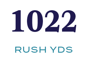 RUSH YDS,102