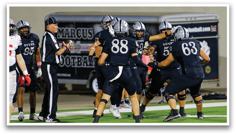 Guyer Varsity vs Marcus
