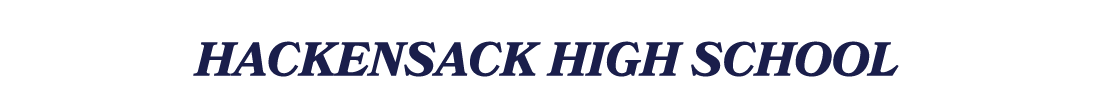 HACKENSACK HIGH SCHOOL 