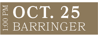 BARRINGER,OCT. 25,1:00 P