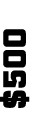 $500